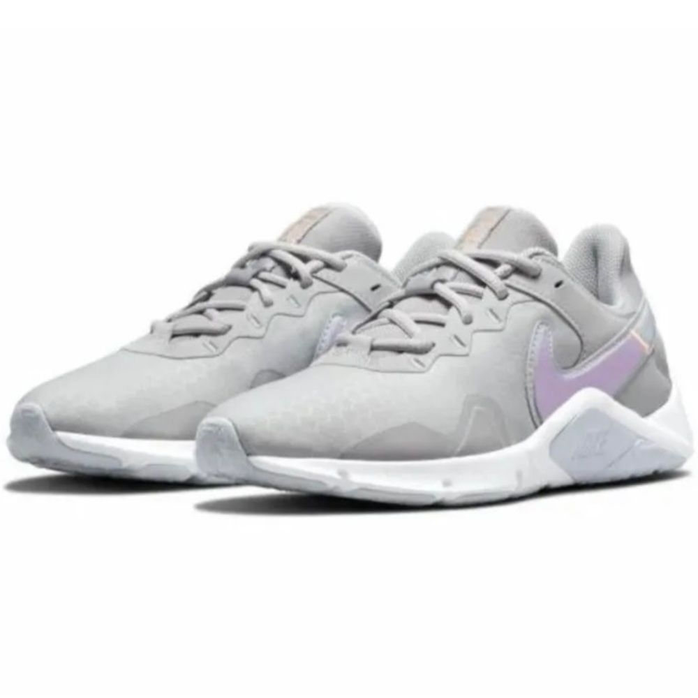 New Nike Legend Essential 2 WOLF GREY/LILAC CQ9545-006 Womens Training Shoes 11